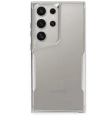 Samsung Galaxy S25 Ultra Kılıf Boyi Silikon Kapak - Gümüş