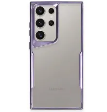 Samsung Galaxy S25 Ultra Kılıf Boyi Silikon Kapak - Derin Mor