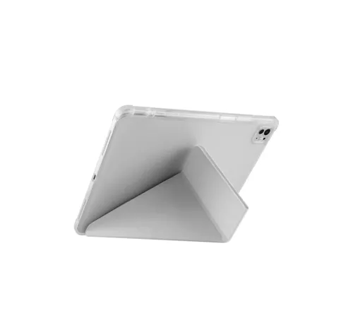 Apple iPad Pro 13 (2024) Kılıf Kalemlikli Mars Tablet Kılıfı - Rose Gold