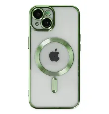 Apple iPhone 14 Plus Kılıf Kross Magneticsafe Kapak - Koyu Yeşil
