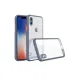 Apple iPhone XS Max Kılıf Miami Şeffaf Silikon - Gri