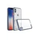 Apple iPhone XS Max Kılıf Miami Şeffaf Silikon - Gri