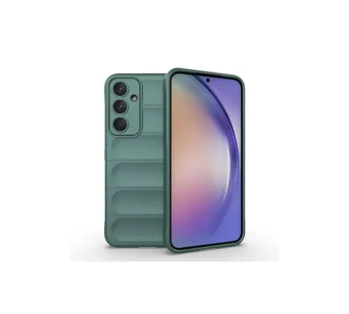 Samsung Galaxy A26 Kılıf Optimum Silikon - Koyu Yeşil