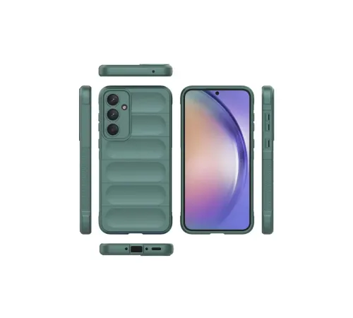 Samsung Galaxy A26 Kılıf Optimum Silikon - Koyu Yeşil