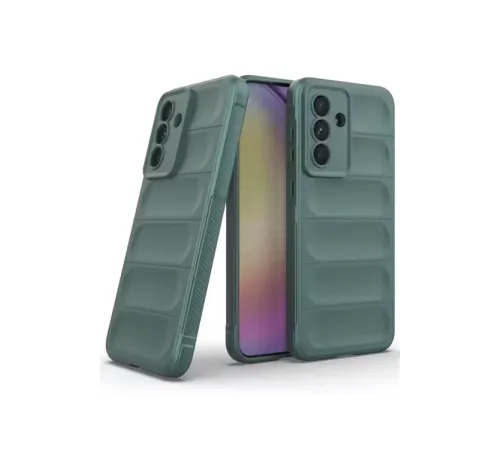 Samsung Galaxy A26 Kılıf Optimum Silikon - Koyu Yeşil