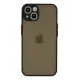 Apple iPhone 15 Plus Kılıf Montreal Silikon Kapak - Siyah