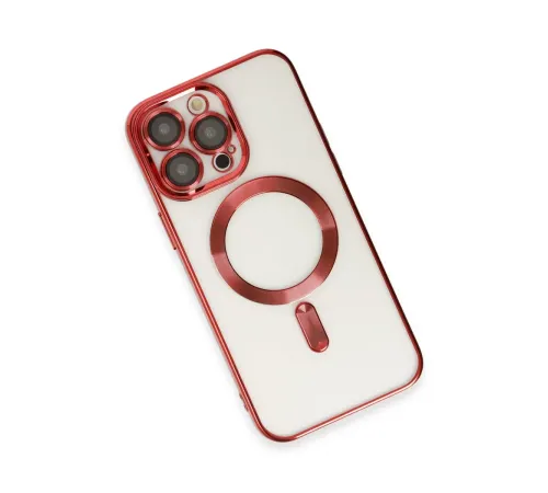 Apple iPhone 14 Pro Kılıf Kross Magneticsafe Kapak - Kırmızı