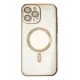 Apple iPhone 14 Pro Kılıf Kross Magneticsafe Kapak - Gold
