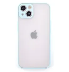 Apple iPhone 15 Plus Kılıf Montreal Silikon Kapak - Turkuaz