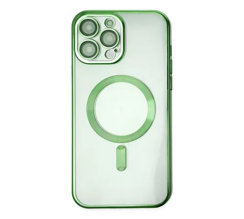 Apple iPhone 14 Pro Kılıf Kross Magneticsafe Kapak - Koyu Yeşil