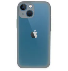 Apple iPhone 15 Plus Kılıf Montreal Silikon Kapak - Gri
