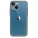 Apple iPhone 15 Plus Kılıf Montreal Silikon Kapak - Gri