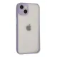 Apple iPhone 15 Plus Kılıf Montreal Silikon Kapak - Mor