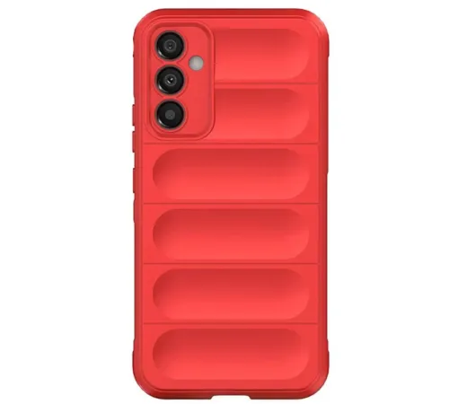 Samsung A56 Kılıf Optimum Silikon - Kırmızı