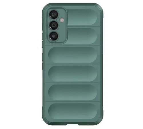 Samsung A56 Kılıf Optimum Silikon - Koyu Yeşil