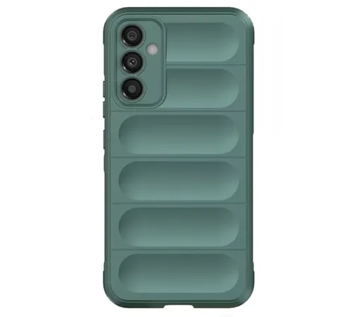 Samsung A56 Kılıf Optimum Silikon - Koyu Yeşil