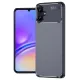 Samsung Galaxy A06 Kılıf Auto Focus Karbon Kapak - Lacivert