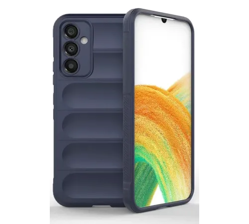 Samsung A56 Kılıf Optimum Silikon - Lacivert