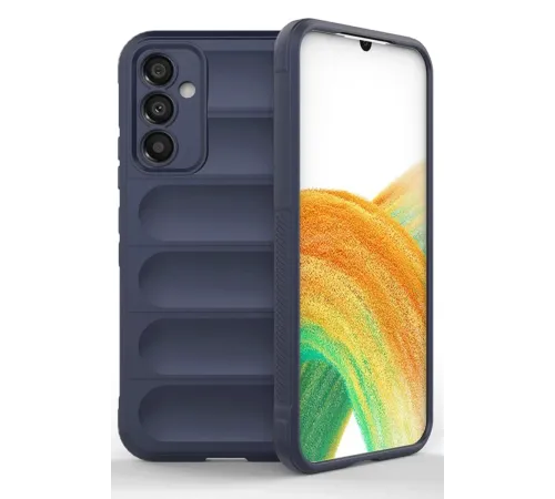 Samsung A56 Kılıf Optimum Silikon - Lacivert
