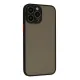 Apple iPhone 15 Pro Kılıf Montreal Silikon Kapak - Siyah