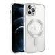 Apple iPhone 14 Pro Max Kılıf Kross Magneticsafe Kapak - Gümüş