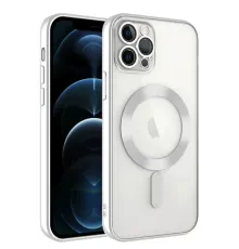 Apple iPhone 14 Pro Max Kılıf Kross Magneticsafe Kapak - Gümüş