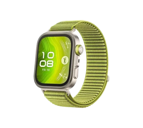 Huawei Fit 4 Braid Kordon - Açık Yeşil