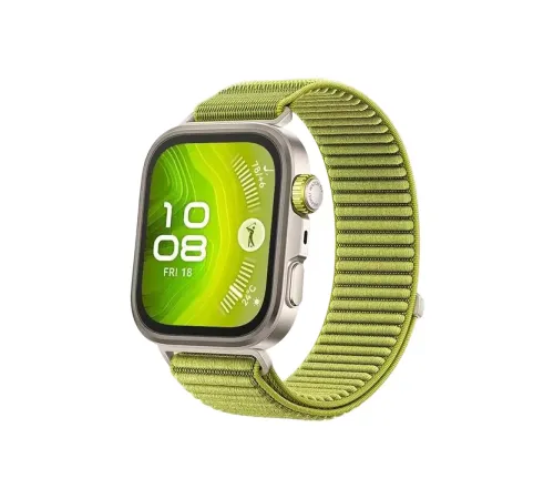 Huawei Fit 4 Braid Kordon - Açık Yeşil