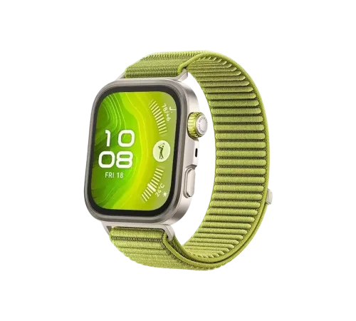 Huawei Fit 4 Braid Kordon - Açık Yeşil