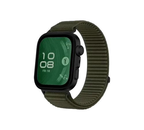 Huawei Fit 4 Braid Kordon - Koyu Yeşil