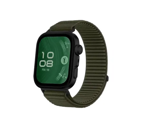 Huawei Fit 4 Braid Kordon - Koyu Yeşil