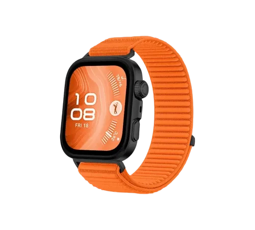 Huawei Fit 4 Braid Kordon - Turuncu