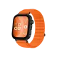 Huawei Fit 4 Braid Kordon - Turuncu