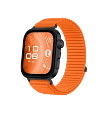 Huawei Fit 4 Braid Kordon - Turuncu