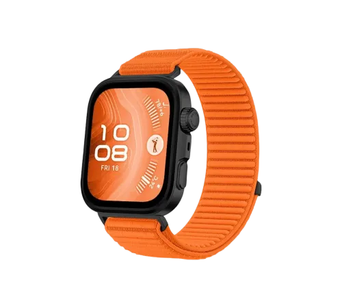 Huawei Fit 4 Braid Kordon - Turuncu
