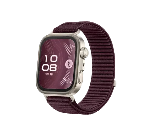 Huawei Fit 4 Braid Kordon - Mürdüm