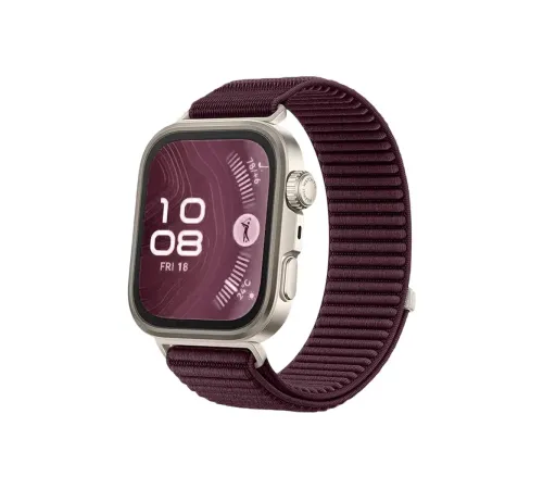 Huawei Fit 4 Braid Kordon - Mürdüm