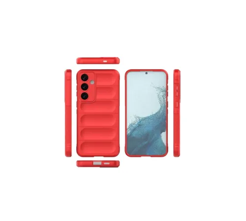 Samsung Galaxy S24 FE Kılıf Optimum Silikon - Kırmızı
