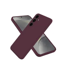 Samsung Galaxy A26 Kılıf First Silikon - Mürdüm
