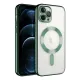 Apple iPhone 14 Pro Max Kılıf Kross Magneticsafe Kapak - Koyu Yeşil