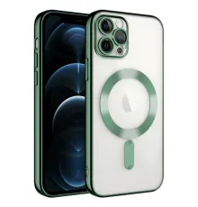 Apple iPhone 14 Pro Max Kılıf Kross Magneticsafe Kapak - Koyu Yeşil