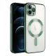 Apple iPhone 14 Pro Max Kılıf Kross Magneticsafe Kapak - Koyu Yeşil
