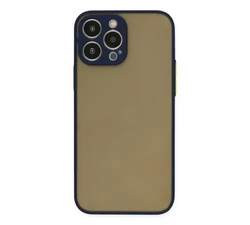 Apple iPhone 15 Pro Kılıf Montreal Silikon Kapak - Lacivert