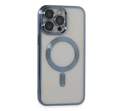 Apple iPhone 14 Pro Max Kılıf Kross Magneticsafe Kapak - Sierra Blue