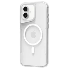 Apple iPhone 16 Plus Kılıf PC Poso Magsafe Kapak - Şeffaf