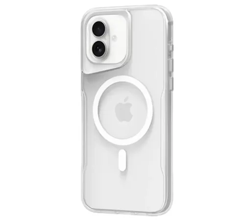 Apple iPhone 16 Plus Kılıf PC Poso Magsafe Kapak - Şeffaf
