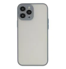 Apple iPhone 15 Pro Kılıf Montreal Silikon Kapak - Gri