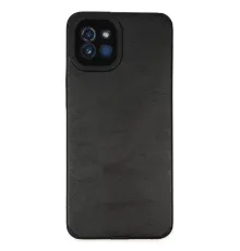 Samsung Galaxy A03 Kılıf Loop Deri Silikon - Siyah