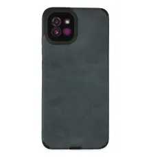 Samsung Galaxy A03 Kılıf Loop Deri Silikon - Lacivert