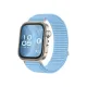 Huawei Fit 4 Braid Kordon - Açık Mavi